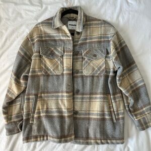 RSQ Tilly’s Plaid Woven Flannel Shacket